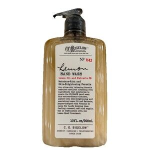 C.O. Bigelow Lemon Hand Wash No. 1142 Liquid Hand Soap 10oz
